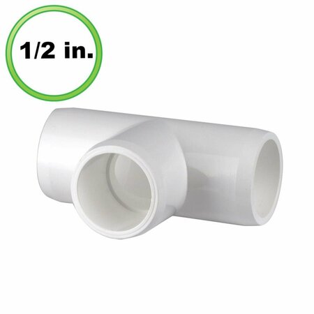 COOL KITCHEN 0.5 in. PVC Pipe Tee CO3290288